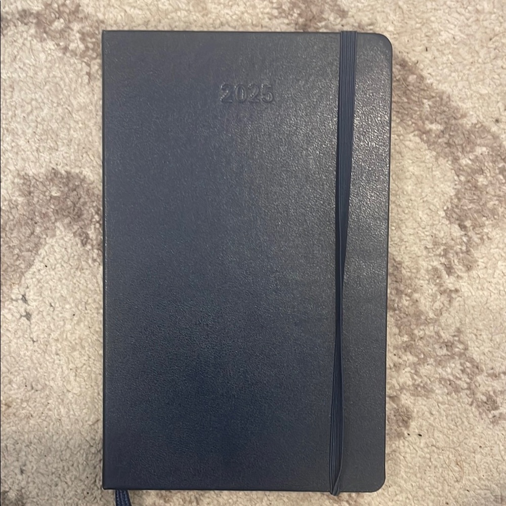 2025 Dark Blue Planner